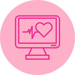 Heart rate monitor icon