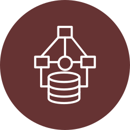 Data modelling icon