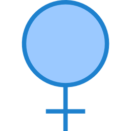 symbole féminin Icône