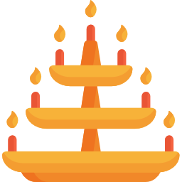 candelabro icona