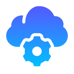 serwer w chmurze ikona