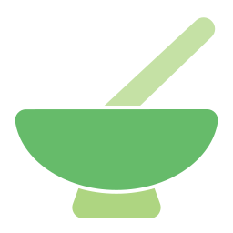 Ayurvedic bowl icon