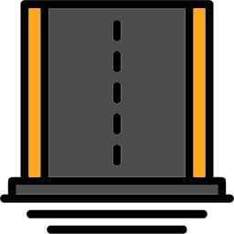 asfalto icono