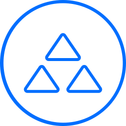 Triangles icon