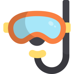 snorkelen icoon