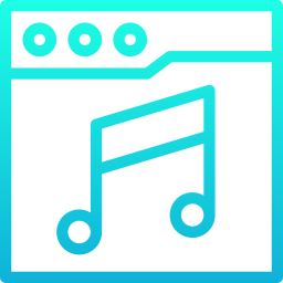 Music note icon