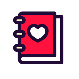 Love story icon