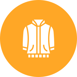 Университетская куртка иконка