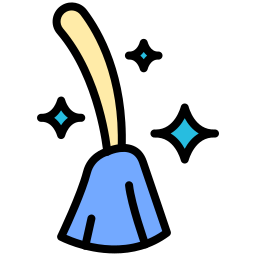 Witch broom icon