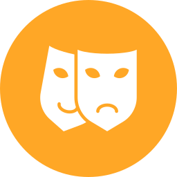 Театральная маска иконка