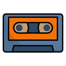 Audio tape icon