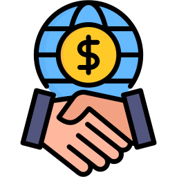 Business relation icon