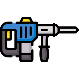 Demolition hammer icon