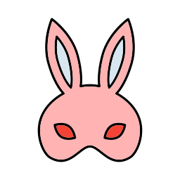 토끼 마스크 icon