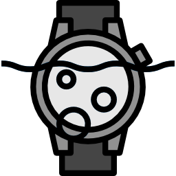 reloj de buceo icono