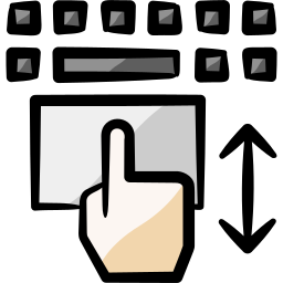 panel táctil icono