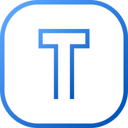 Letter t icon