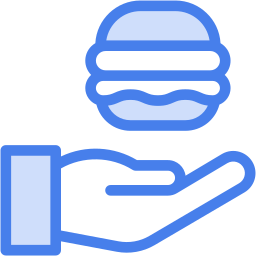 voedsel donatie icoon