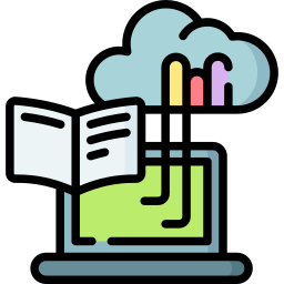 biblioteca de datos icono