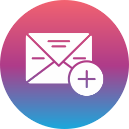 e-mail toevoegen icoon