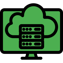 Cloud data icon