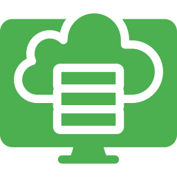 Cloud data icon