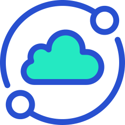 Cloud computing icon