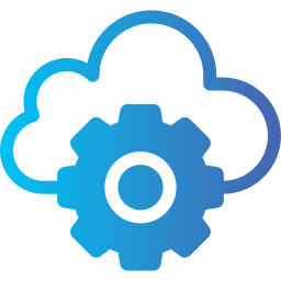 Cloud computing icon