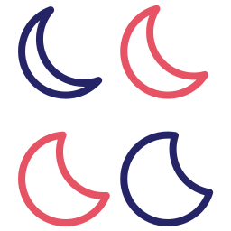 Moon phase icon