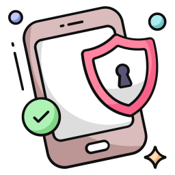 Mobile security icon