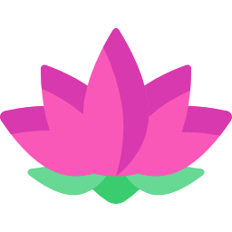 fiore di loto icona