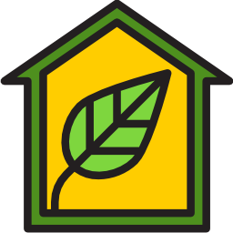 hogar ecológico icono