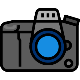 cámara digital icono