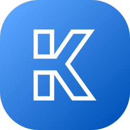 문자 k icon