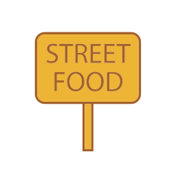 Street food icon