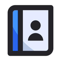 Contact book icon