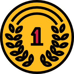 Gold medal icon