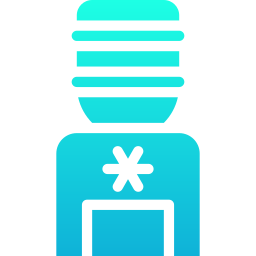 Water cooler icon