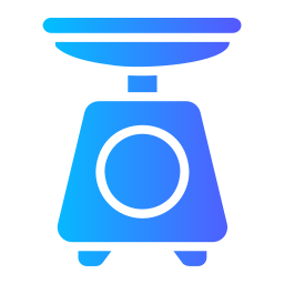 Kitchen scales icon