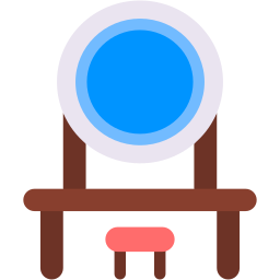 Dressing table icon