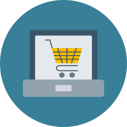 Online shop icon