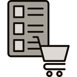 Shopping list icon