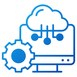 computación en la nube icono