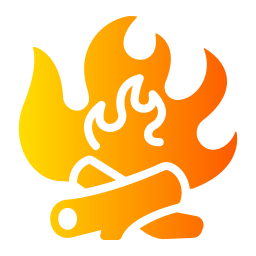 Campfire icon