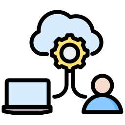 Cloud computing icon