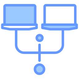 réseau local Icône