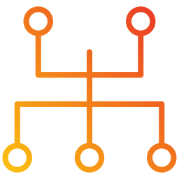 Network topology icon