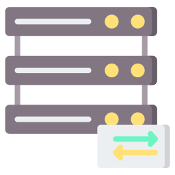 Server traffic icon