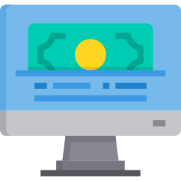 Online payment icon