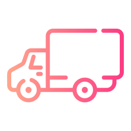 Cargo truck icon